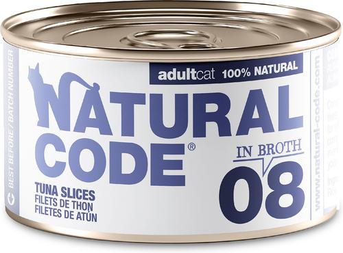 Natural Code - 08 Tuna Slices [3oz] (24pk)