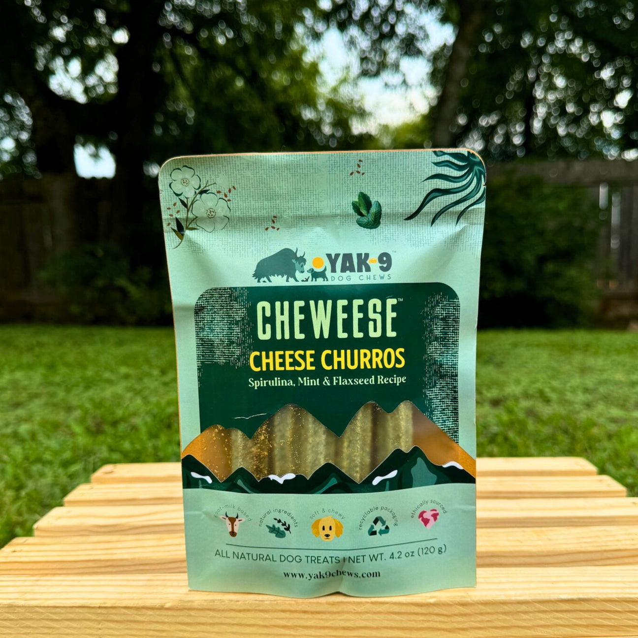 Yak 9 - Cheweese Mint, Flaxseed & Spirulina