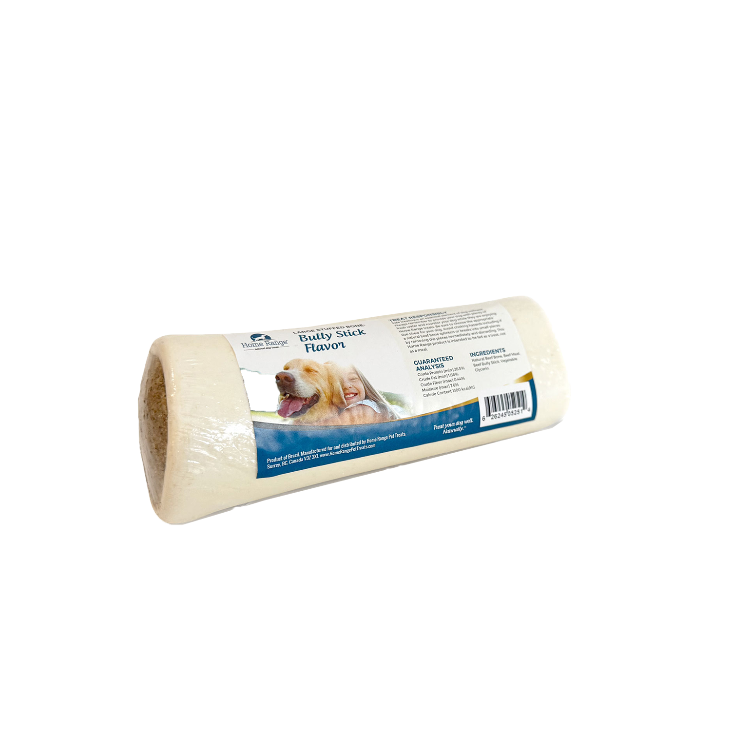 Home Range - Small Bully Stuffed Bone [24 ct]