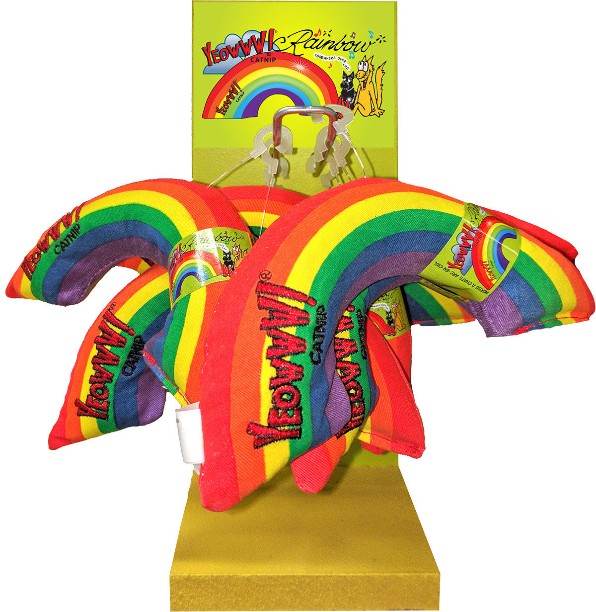Yeowww! Display Stand w/ 12 Rainbows