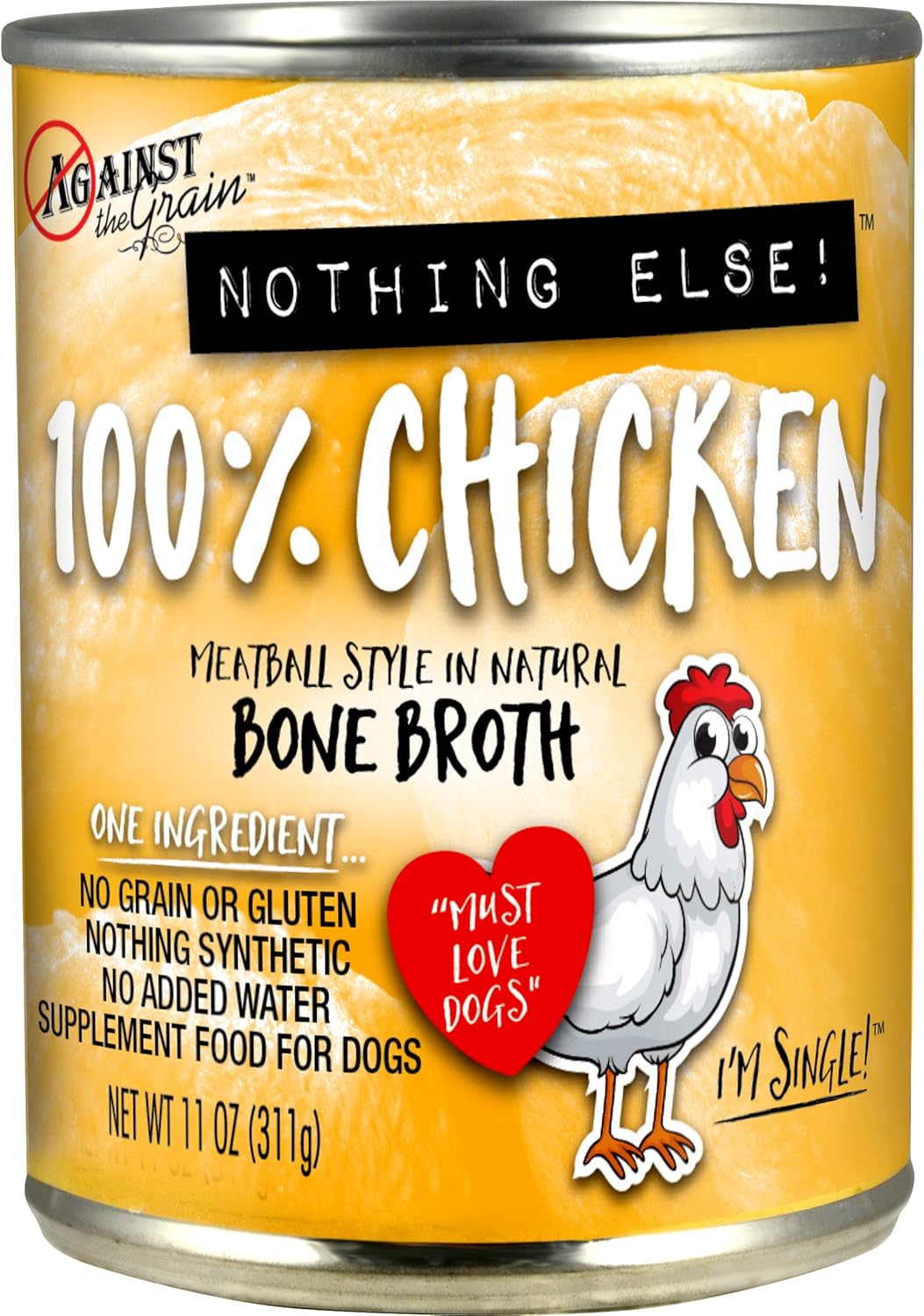 Evanger's Dog - Nothing Else 100% Chicken 11 oz (case)