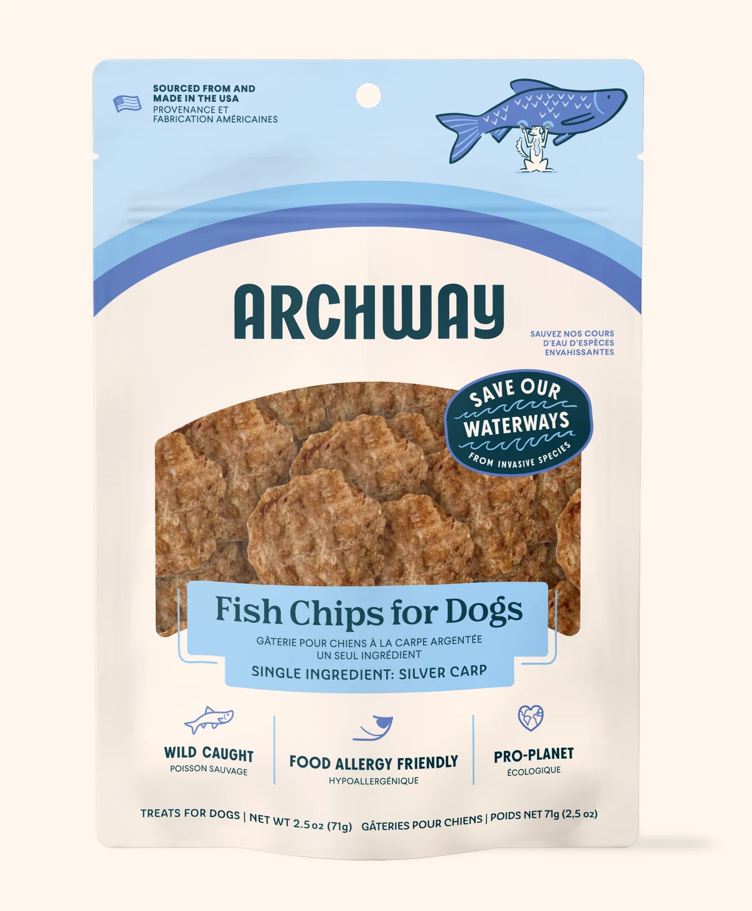 Archway - Silver Carp Fish Chips 2.5oz