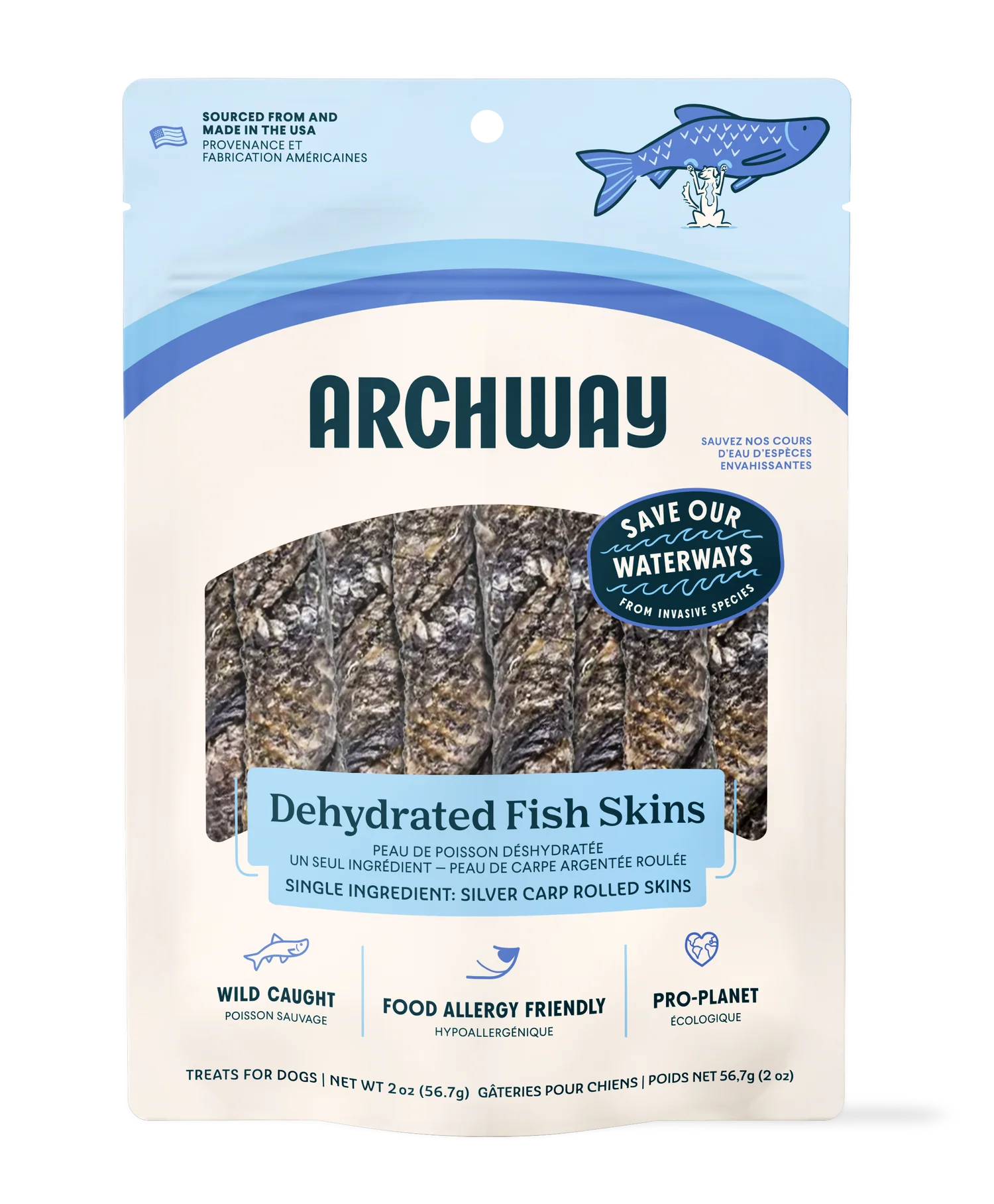 Archway - Silver Carp Fish Skins 2oz