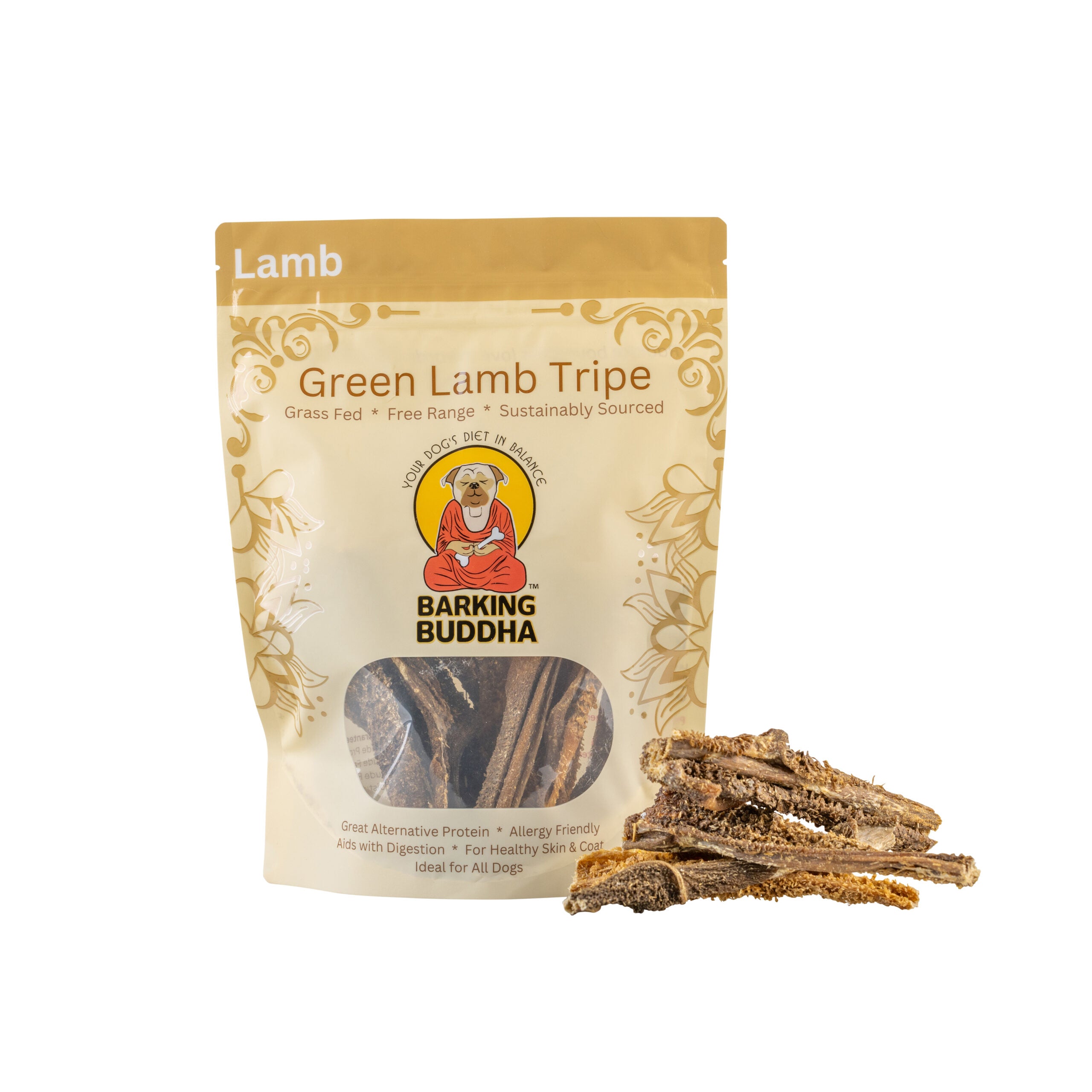 Barking Buddha - Green Lamb Tripe 6 oz