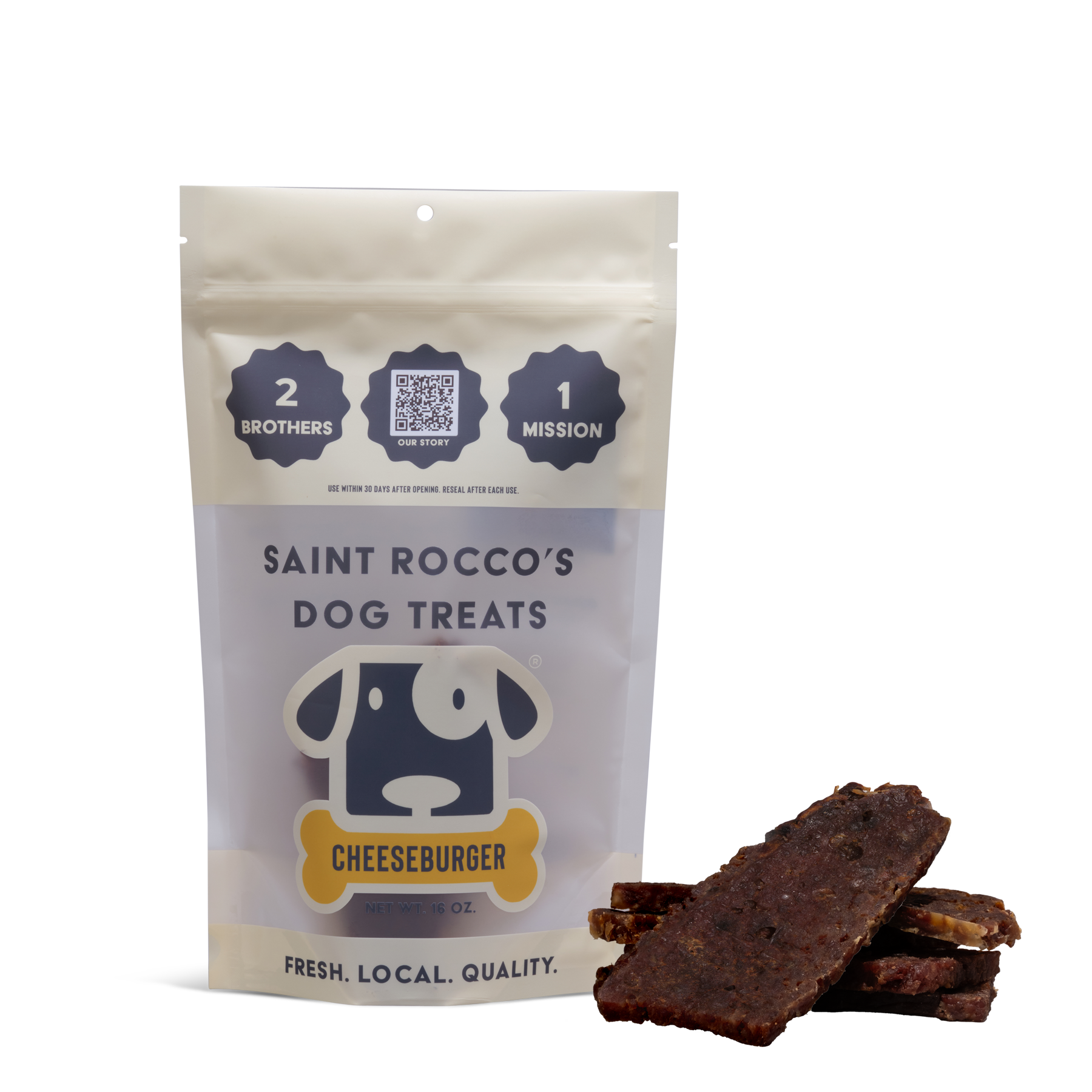 Saint Rocco's - Cheeseburger Treats 8 oz