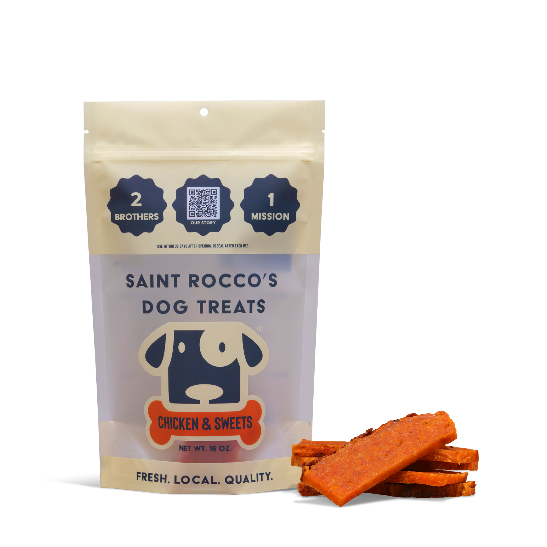 Saint Rocco's - Chicken and Sweets Treats 8 oz