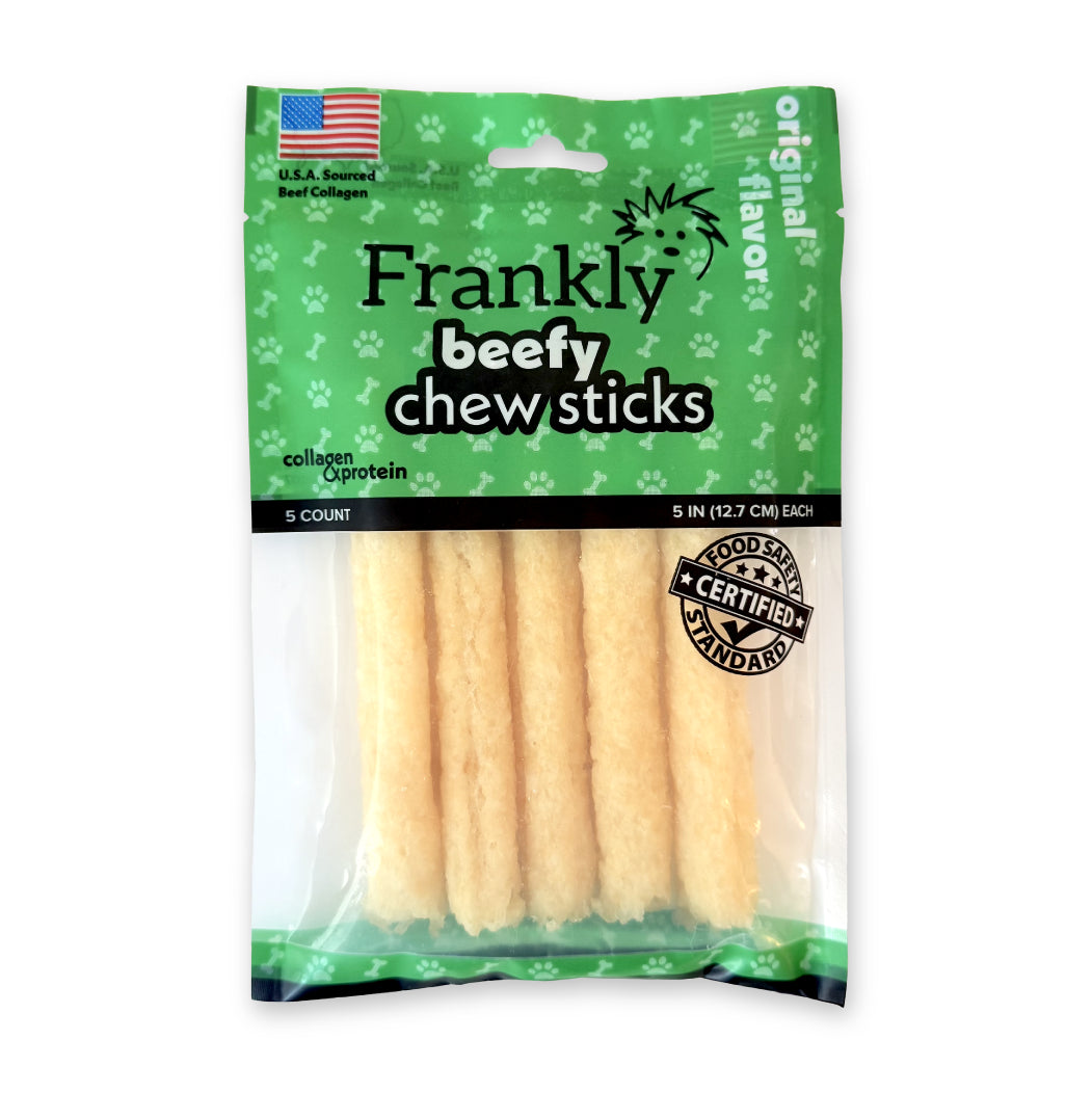 Frankly - 5" Beefy Stick Original 5 ct