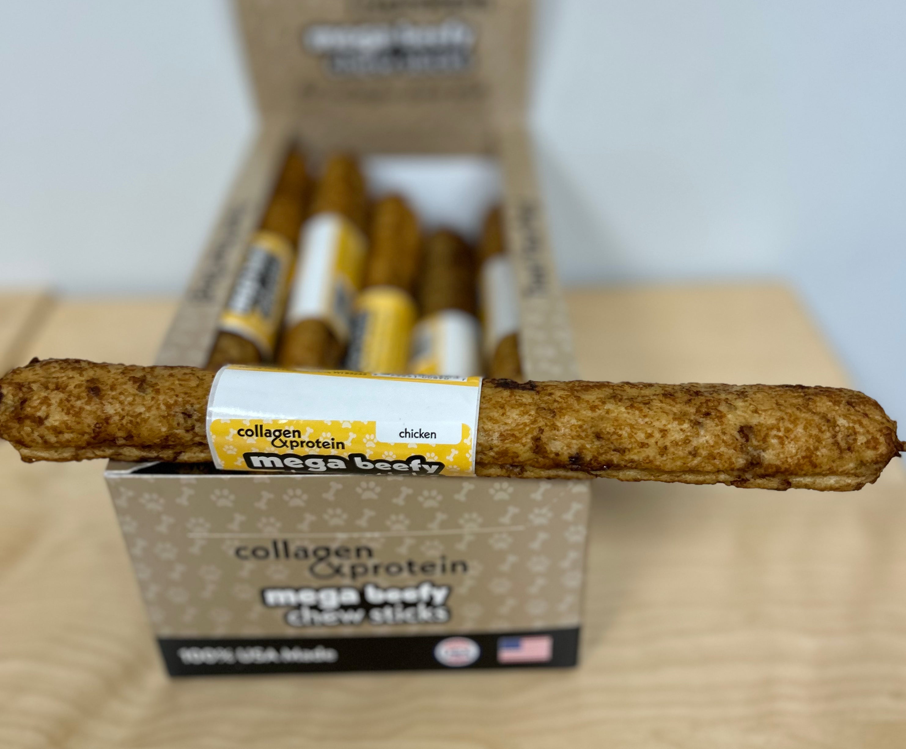 Frankly - 10" Mega Beefy Stick Chicken [12 ct]