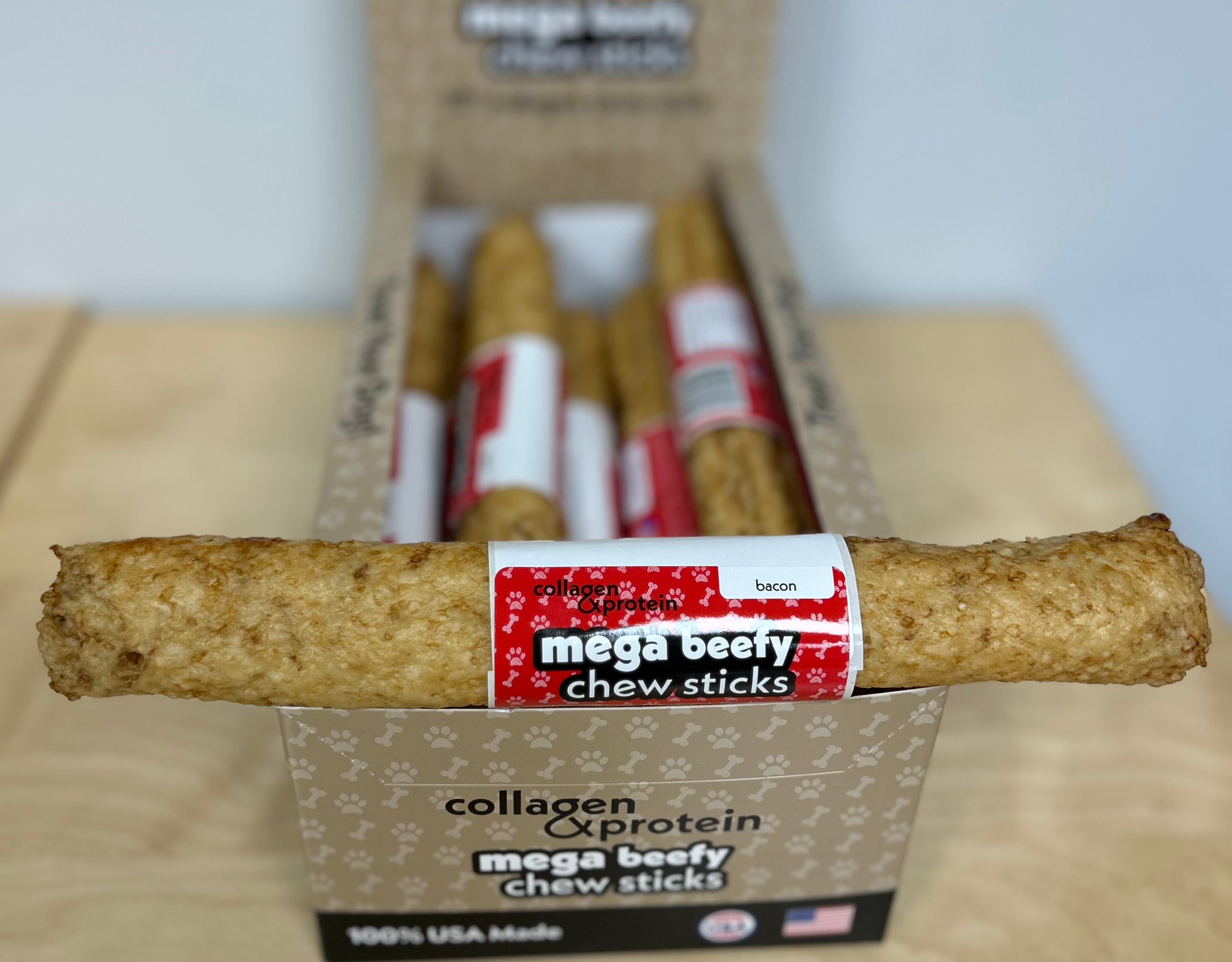 Frankly - 10" Mega Beefy Stick Bacon [12 ct]