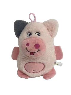Lightning Dog - Barnyard Bouncer Pink Piggy