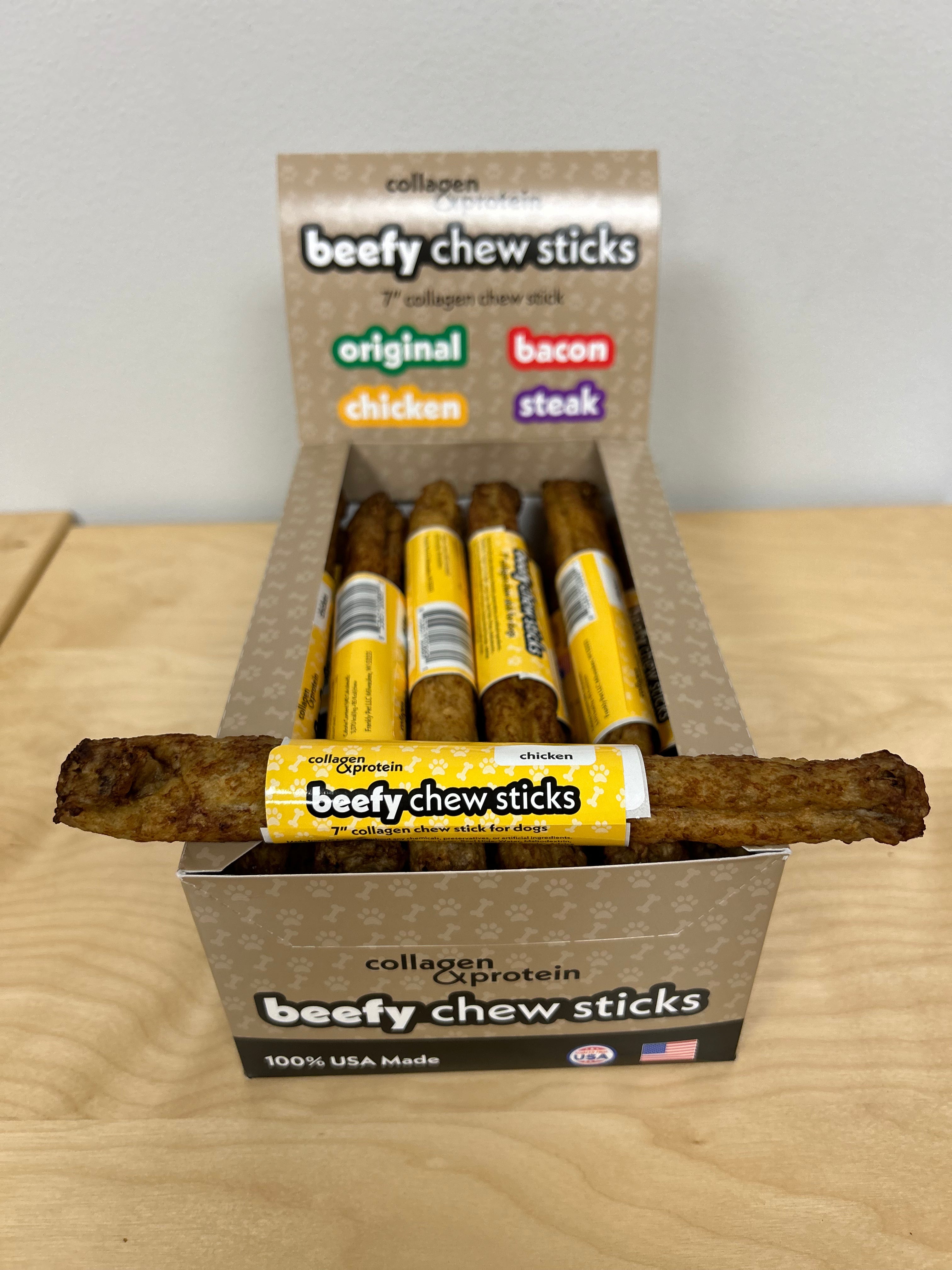 Frankly - 7" Beefy Stick Chicken [24 ct]