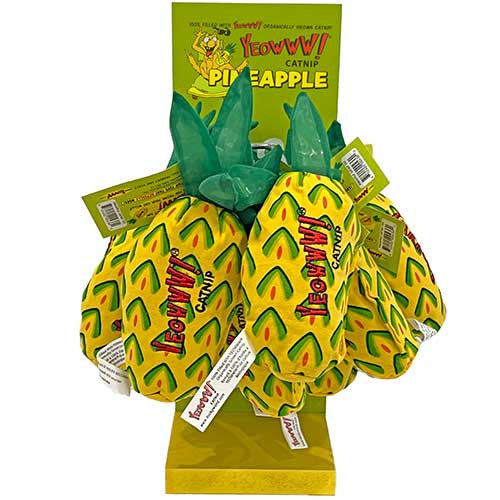 Yeowww! Display Stand w/ 12 Yeowww! Pinapples