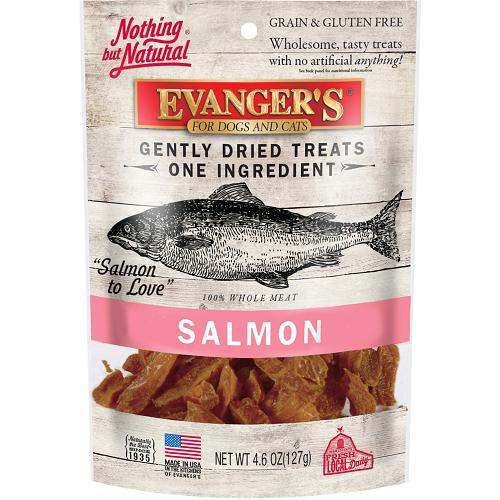 Evanger's NBN - Gently Dried Salmon Treats 4.6 oz