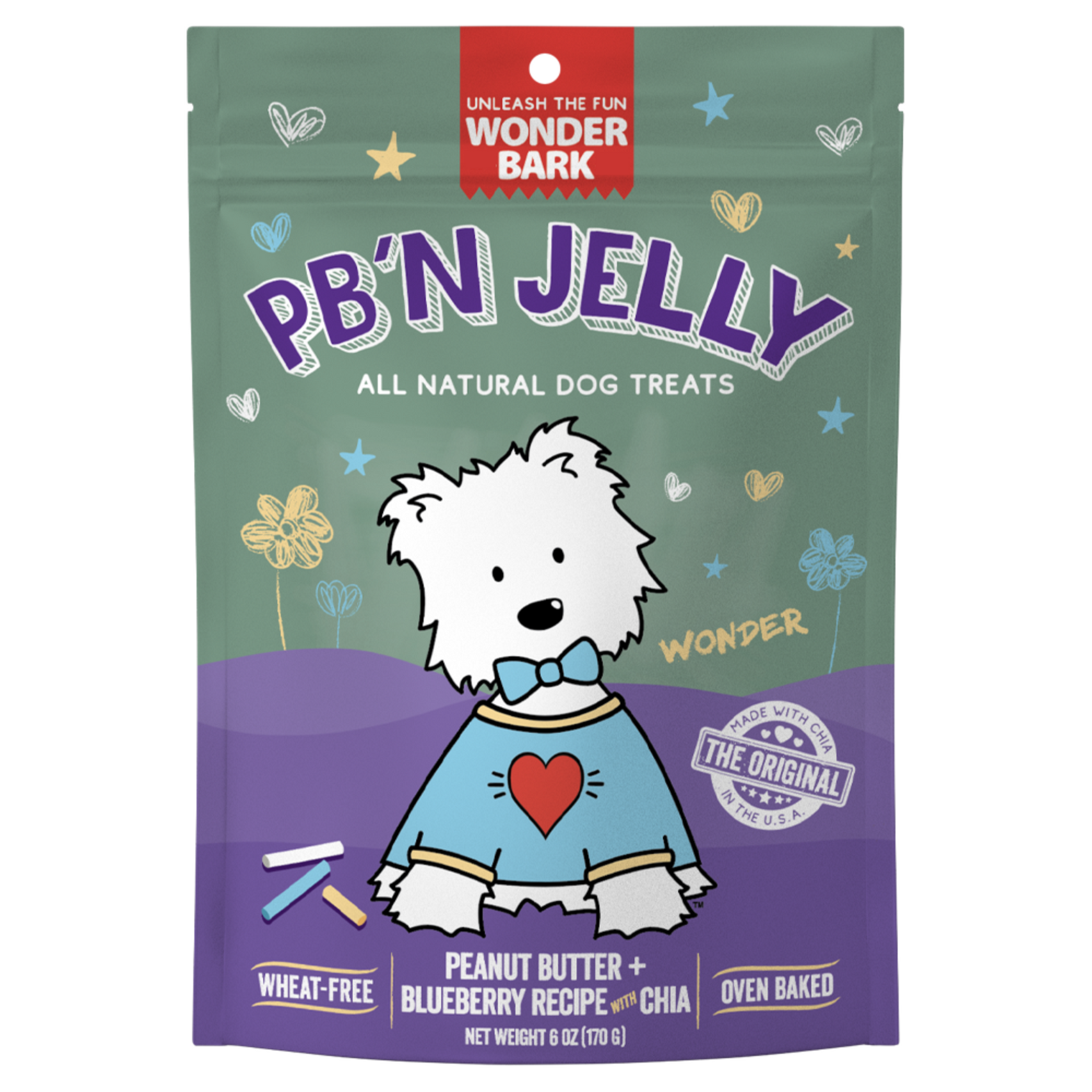 Wonder Bark PB'N Jelly [6 oz]