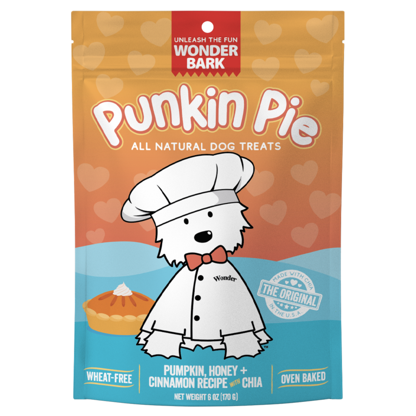 Wonder Bark Punkin Pie - 6oz