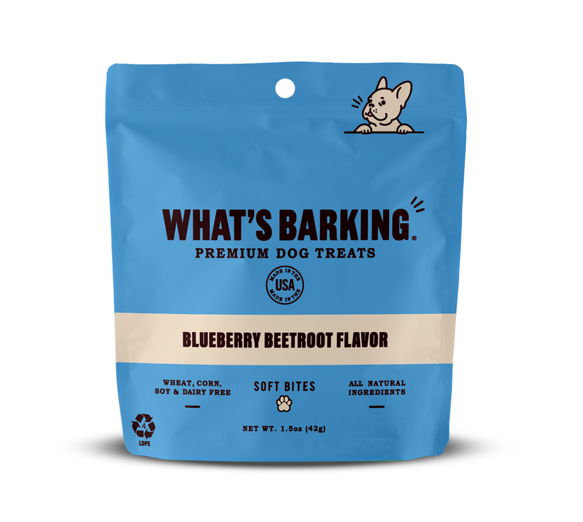 What's Barking - Blueberry Beetroot 1.5 oz