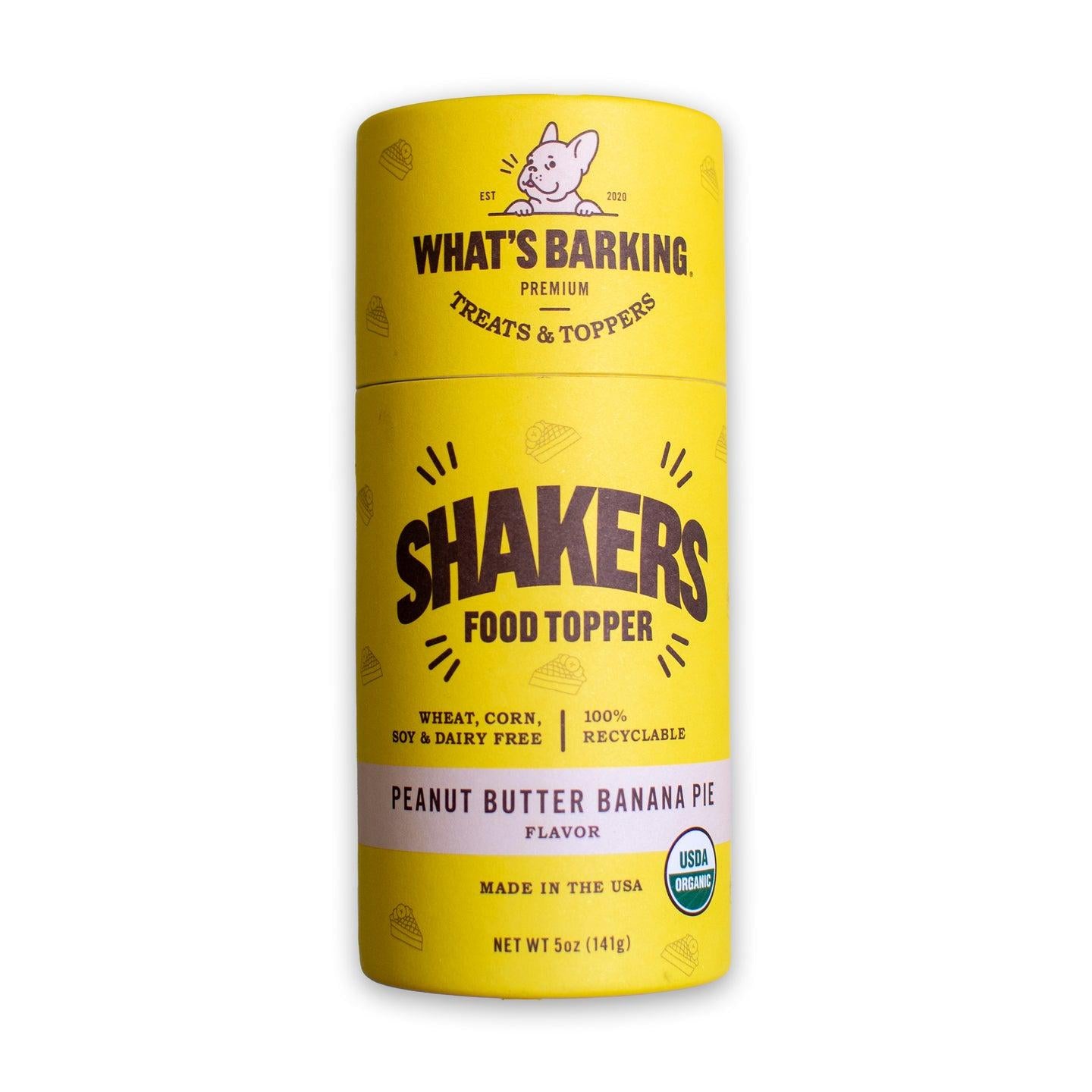 What's Barking - PB Banana Pie Food Topper 5 oz