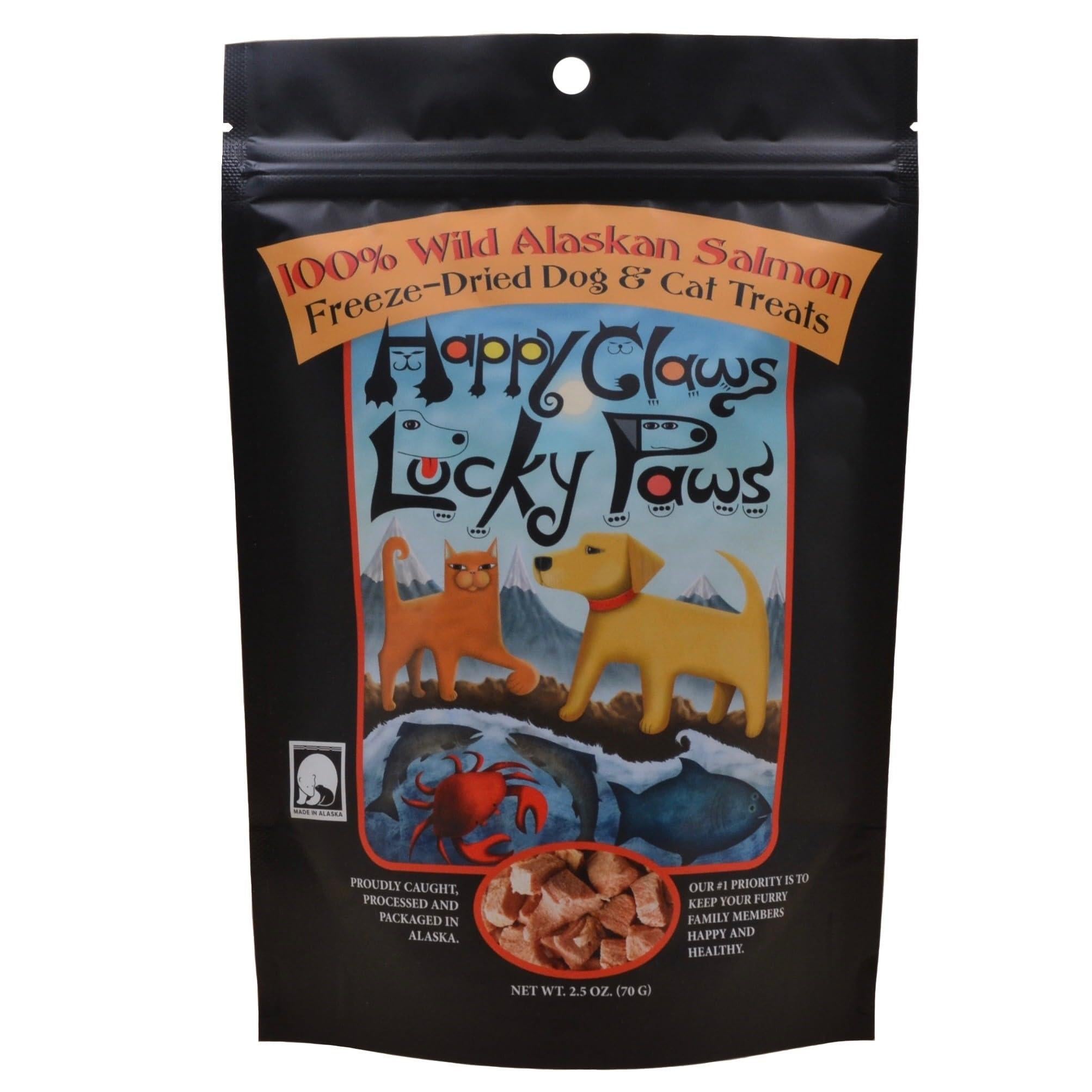 Happy Claws - Freeze Dried Wild Alaskan Salmon 2.5 oz