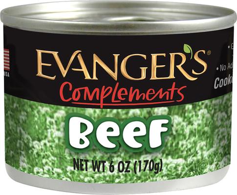 Evanger's - GF Complements Beef 6oz (case)