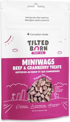 Tilterd Barn - Miniwags Beef & Cranberry Recipe 3.53 oz [10ct]